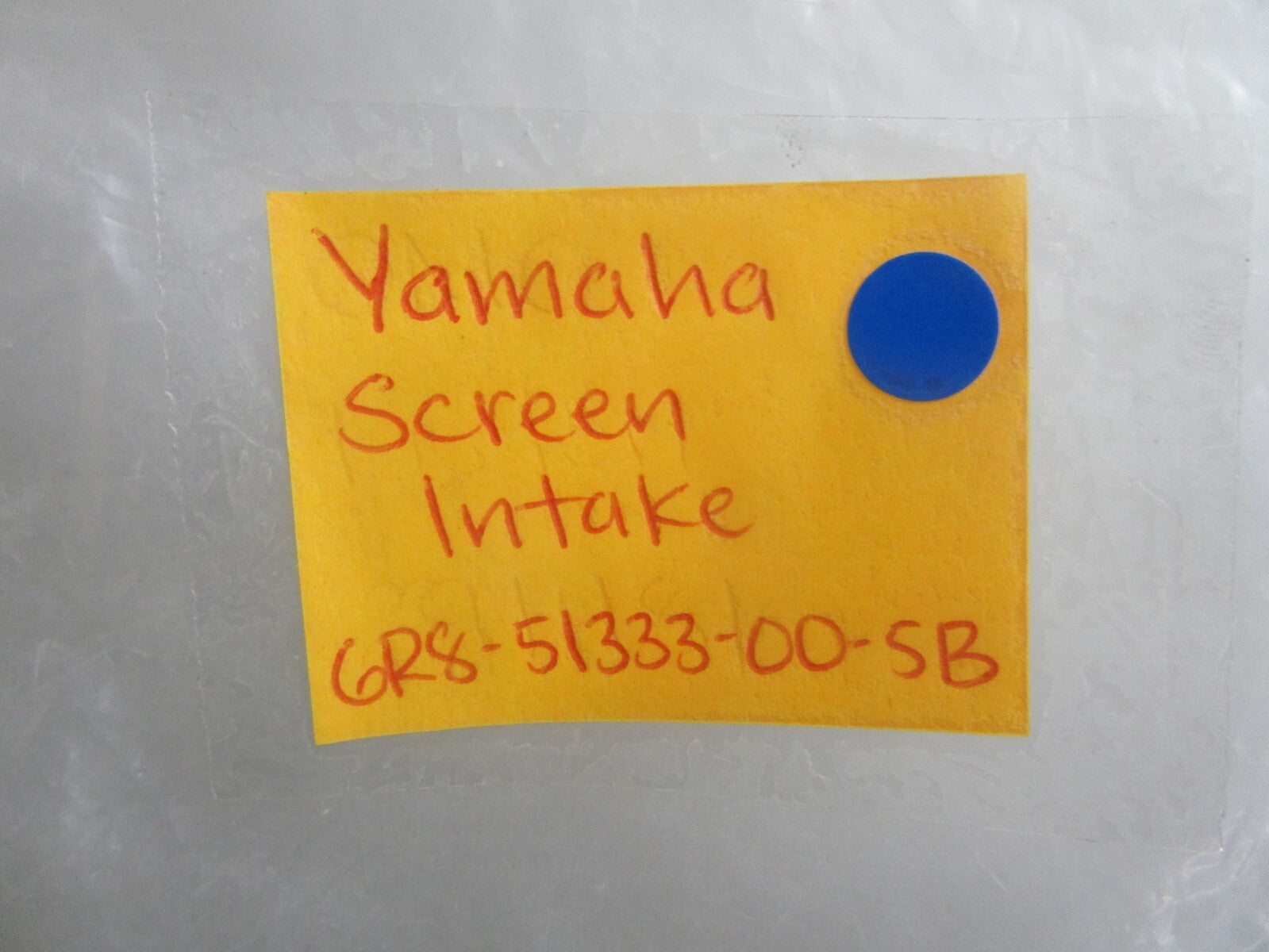 *NEW OEM* 0820 Yamaha Screen Intake 6R8-51333-00-5B