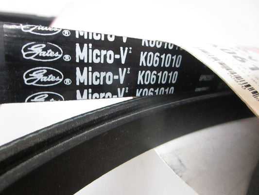 NEW K061010 Gates Micro-V 13/16" x 101 ⅝" Serpentine Belt 0720