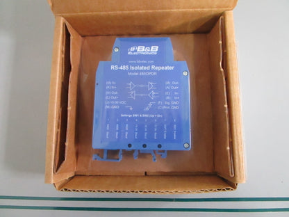 Advantech B+B SmartWorx 485OPDR RS-485 422 Isolated Repeater NEW OEM 0820