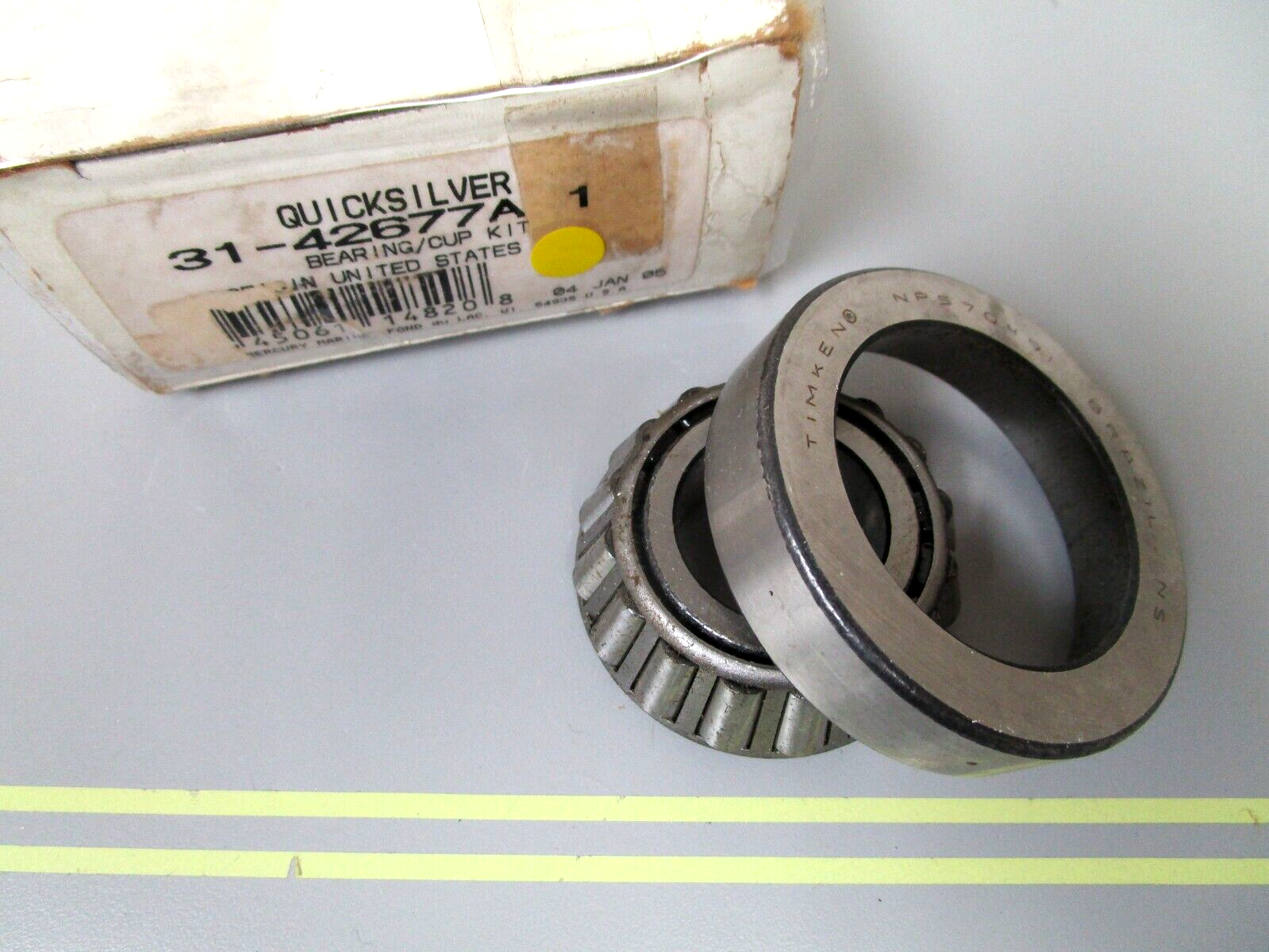 *NEW OEM* 0720 Mercury Quicksilver Cup Bearing Kit 31-42677A1