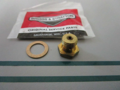 NEW OEM 493763 Briggs & Stratton Fuel Bowl Screw Kit 0810
