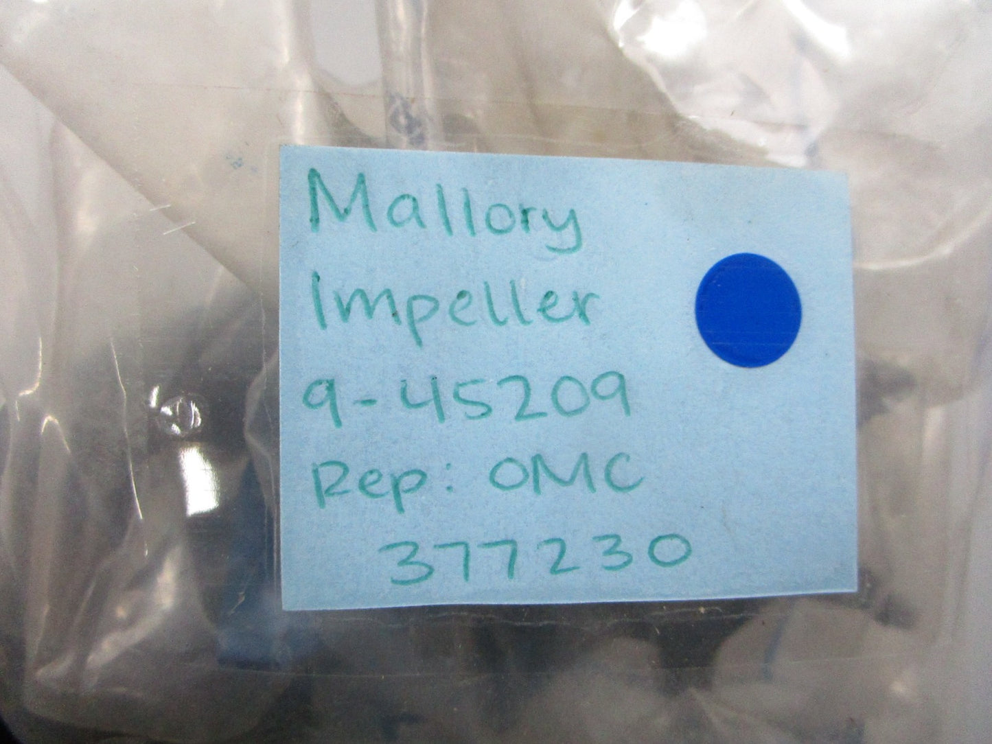 NEW 9-45209 Replaces: OMC 377230 0377230 Mallory Impeller 0810