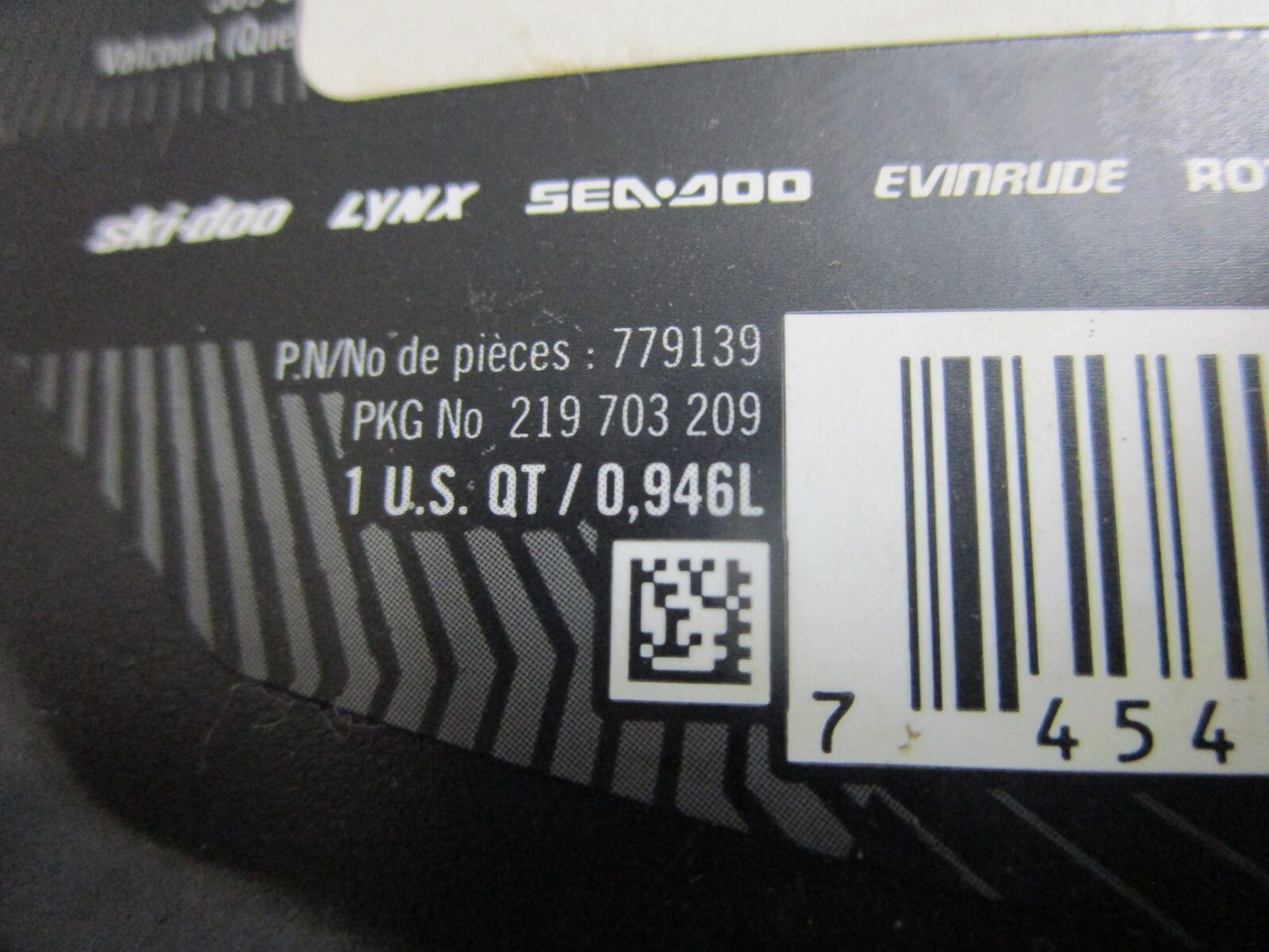 *NEW OEM* 0820 BRP Ski-Doo XPS Full Synthetic Oil SAE-0W-40 779139