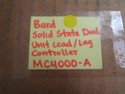 *NEW* 0820 Bard Solid State Dual Unit Lead/Lag Controller MC4000-A