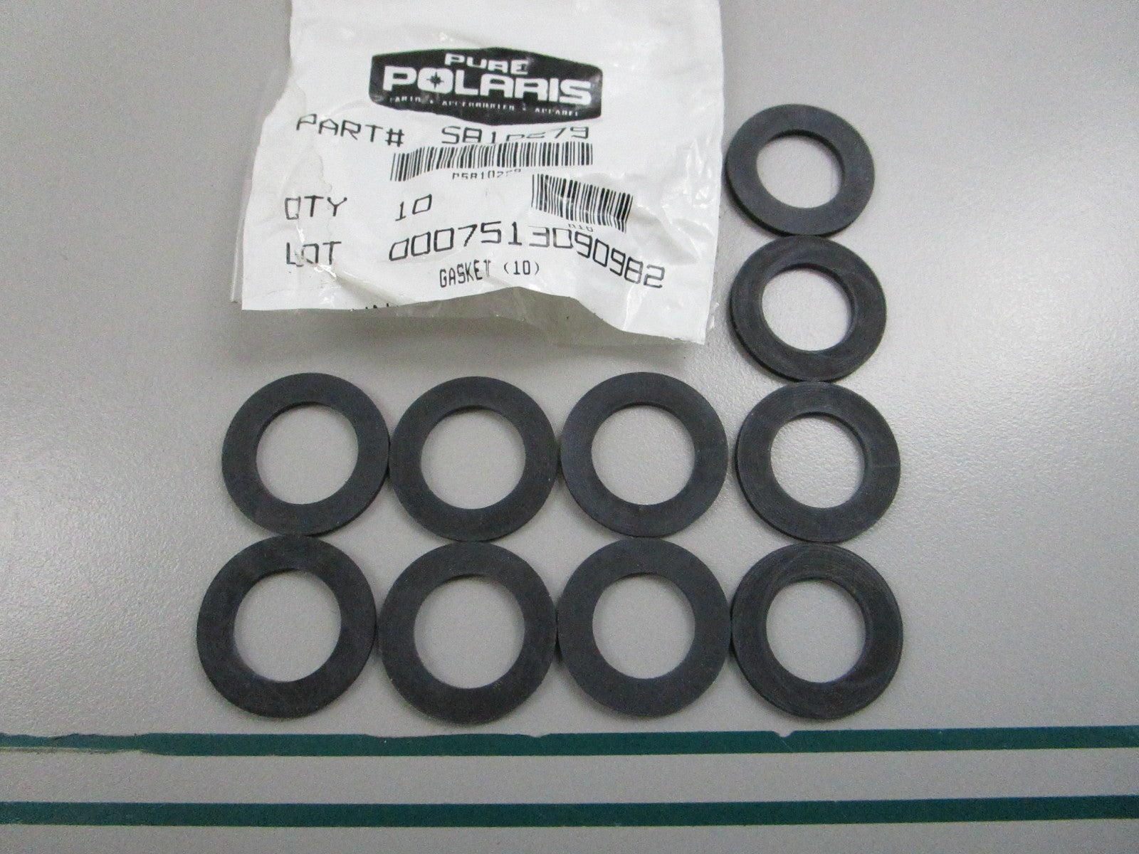 NEW OEM (LOT OF 10) 5810279 Polaris Gasket 0810