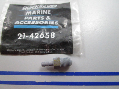 NEW OEM 21-42658 Mercury Quicksilver Check Valve 0810