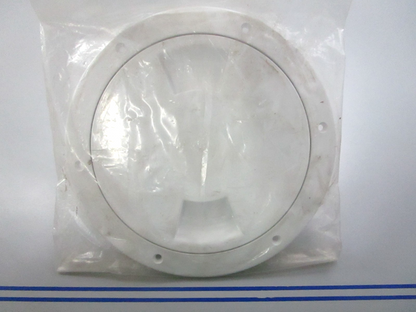 NEW 337160-1 Sea-Dog ABS Screw Out 6" Deck Plate 0810