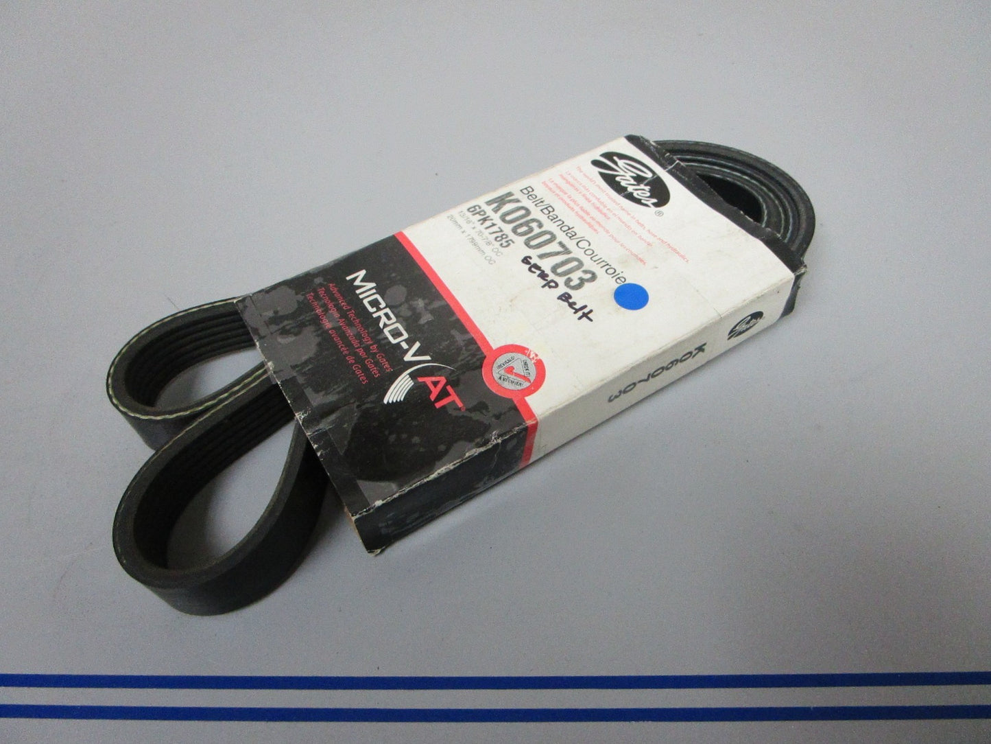 NEW K060703 Gates Micro-V 13/16" x 70 ⅞" Serpentine Belt 0720