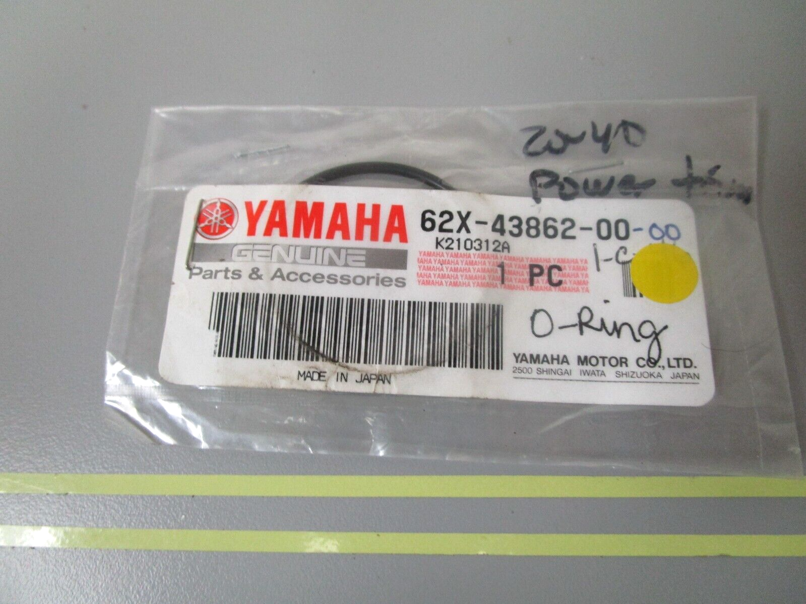 *NEW OEM* 0810 Yamaha O-Ring 62X-43862-00-00