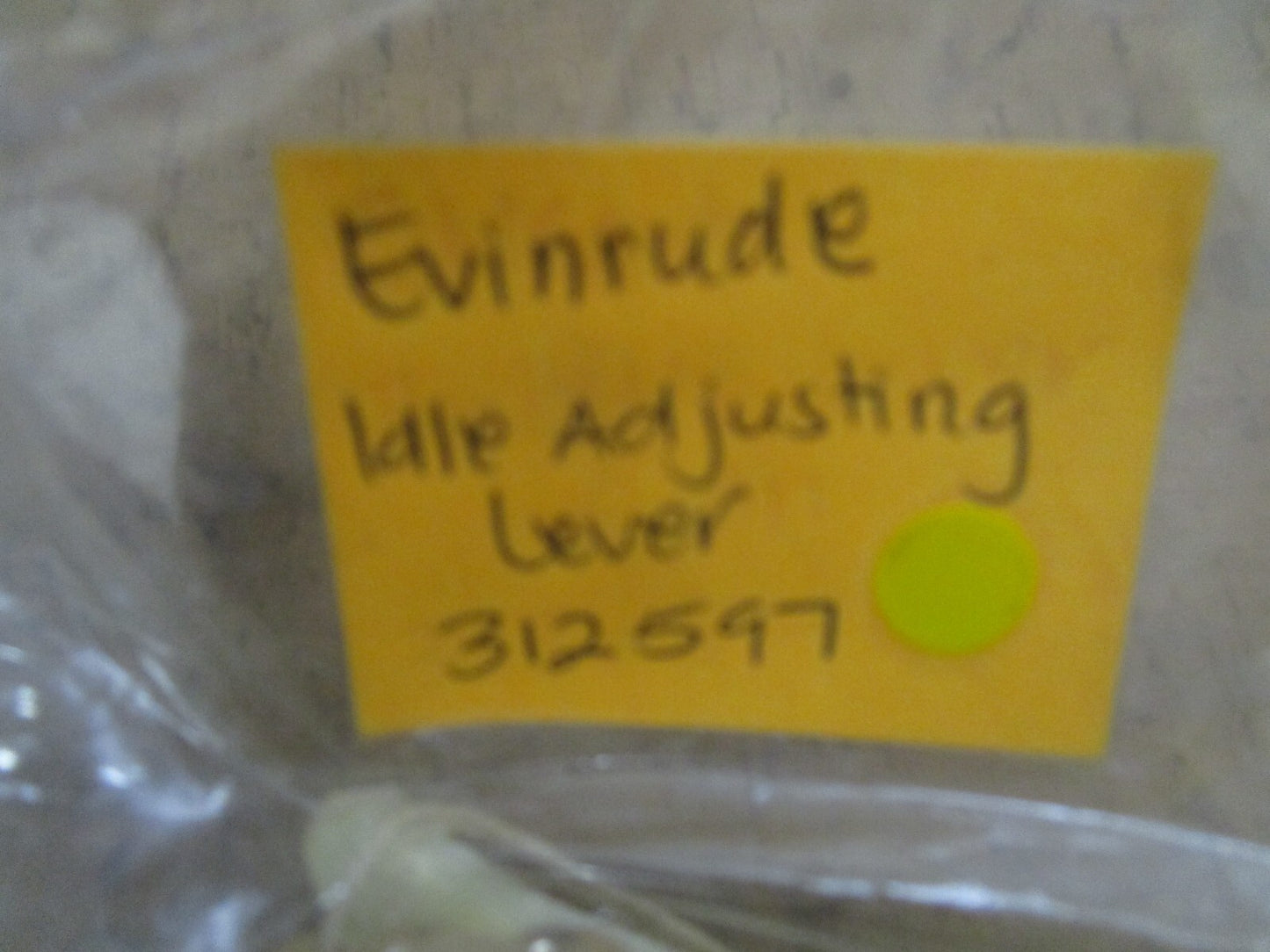 *NEW OEM* 0750 OMC Johnson Evinrude IDLE ADJUSTING LEVER 312597 0312597