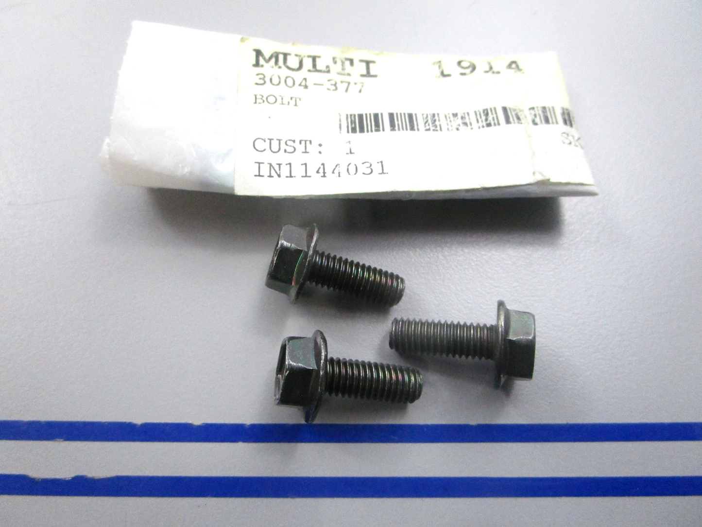 NEW OEM (LOT OF 3) 3004-377 Arctic Cat Bolt 0810