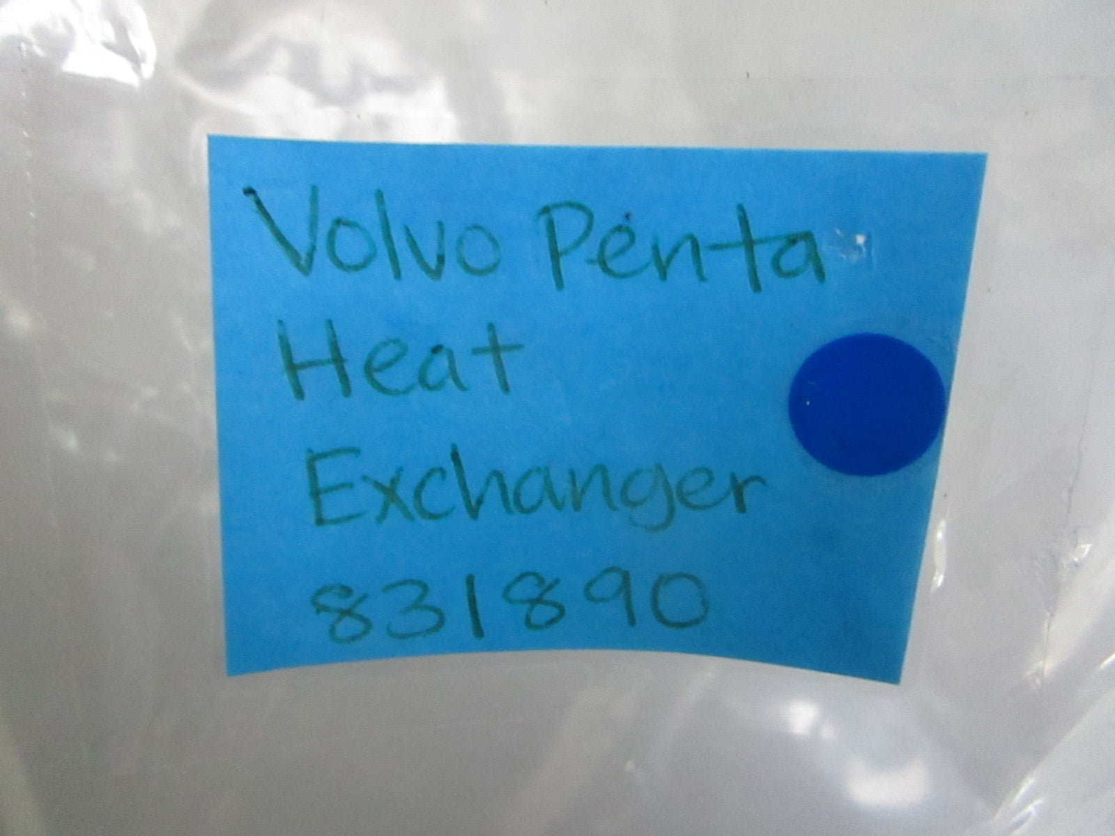 *NEW OEM* 0820 Volvo Penta Heat Exchanger 831890