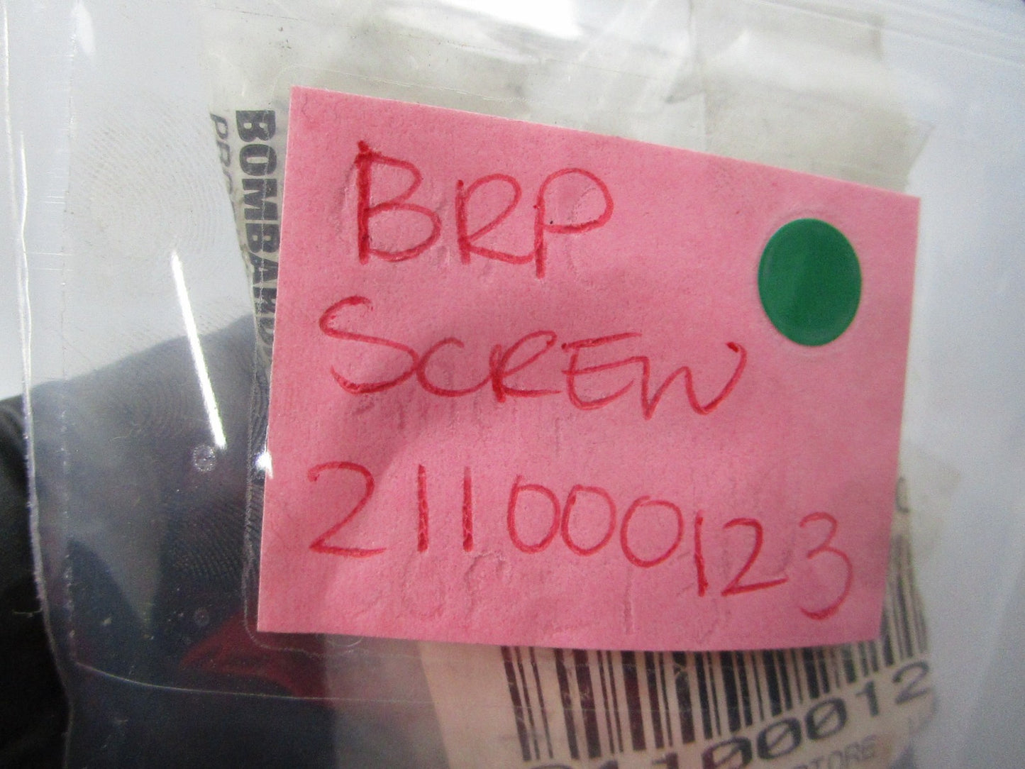 NEW OEM (LOT OF 3) 211000123 BRP Screw 0810