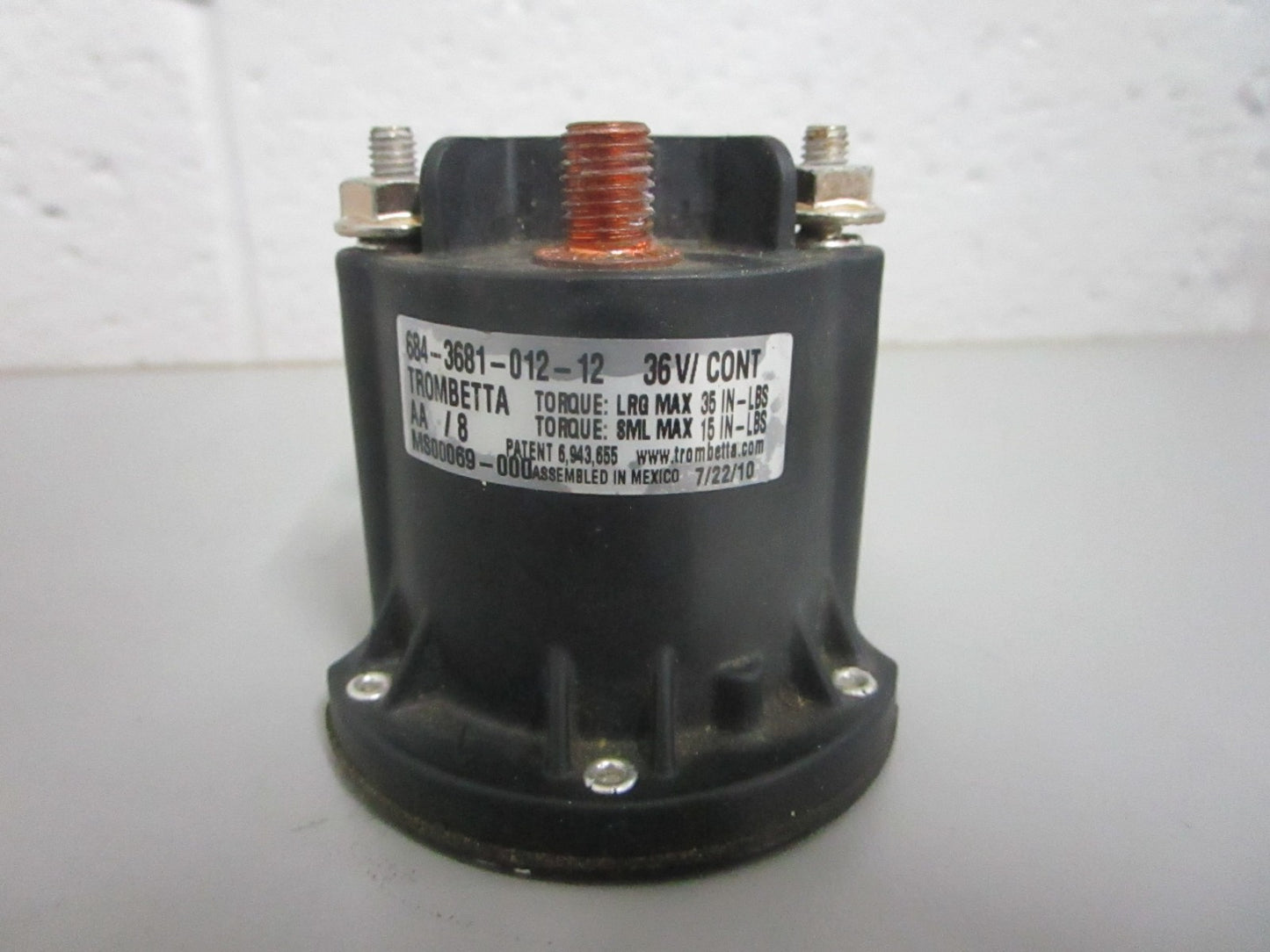 NEW OEM 684-3681-012-12 Trombetta 36V Solenoid 0820