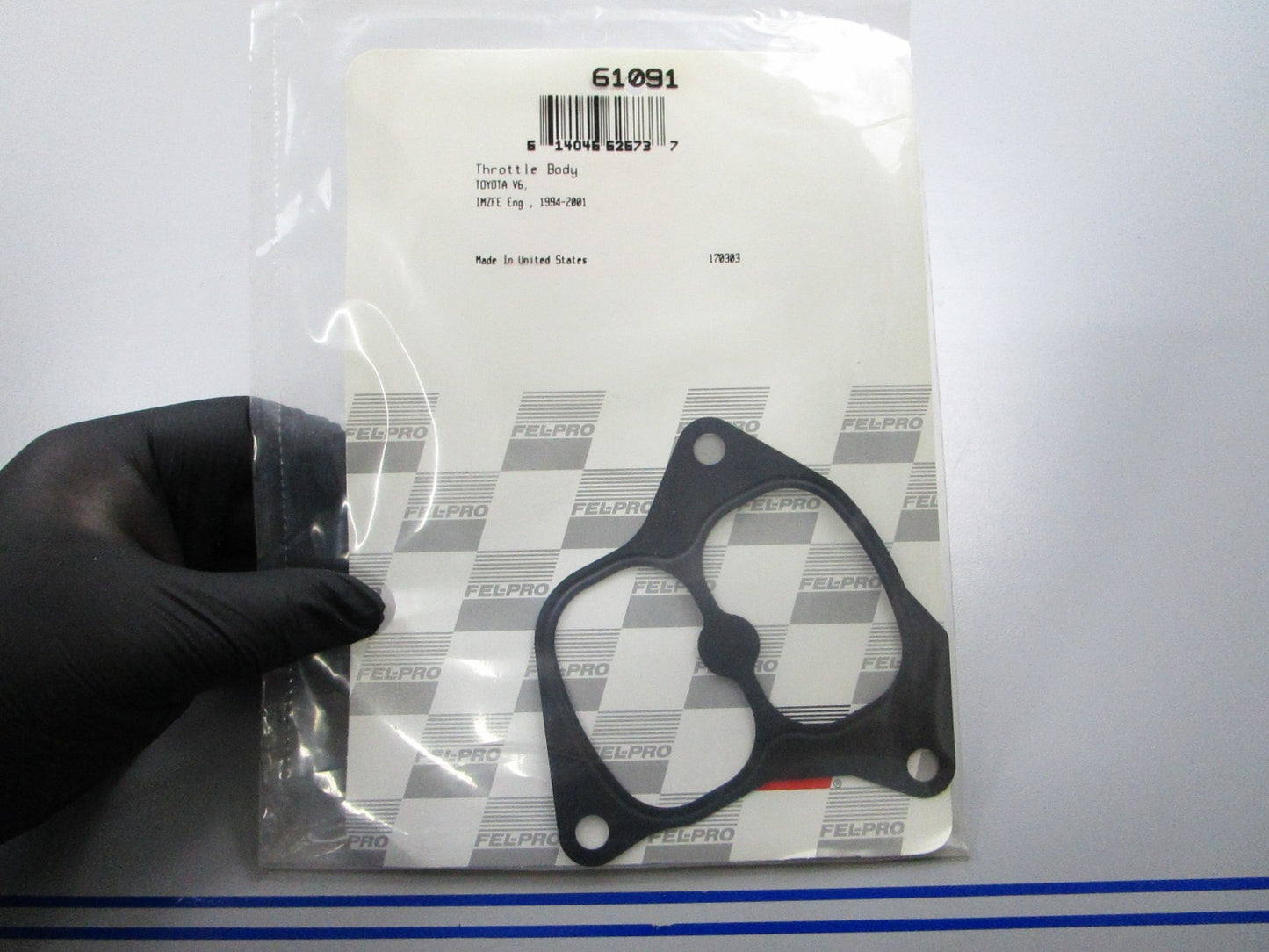 *NEW* 0810 Fel-Pro Throttle Body Gasket 61091