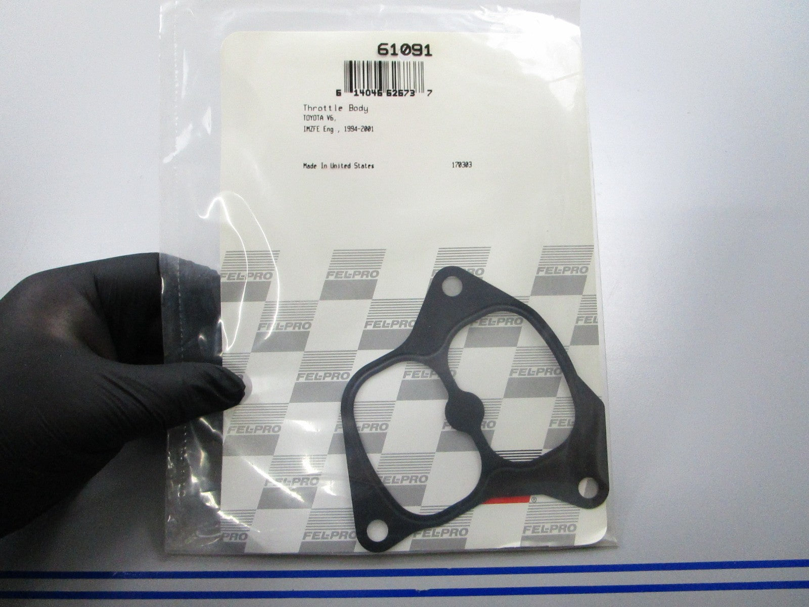 *NEW* 0810 Fel-Pro Throttle Body Gasket 61091