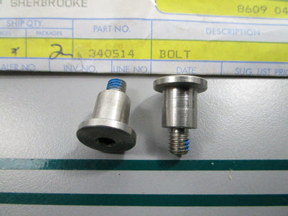 NEW OEM (LOT OF 2) 340514 0340514 OMC Johnson Evinrude Bolt 0810