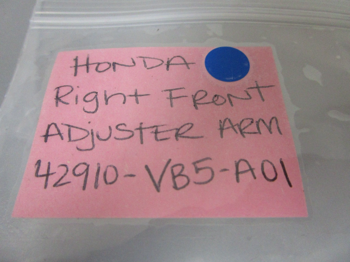*NEW OEM* 0770 Honda Right Front Adjuster Arm 42910-VB5-A01
