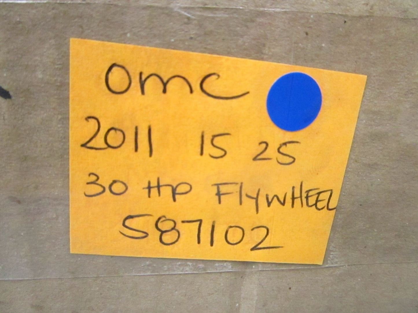 *NEW OEM* 0720 OMC Johnson Evinrude 2011 15hp 25hp 30hp Flywheel 587102