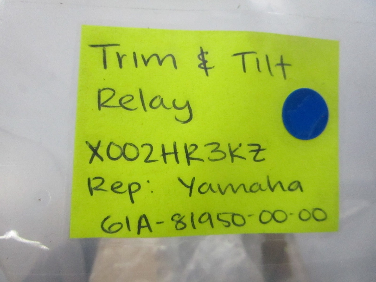 NEW X002HR3KZ Replaces: Yamaha 61A-81950-00-00 Trim & Tilt Relay 0810