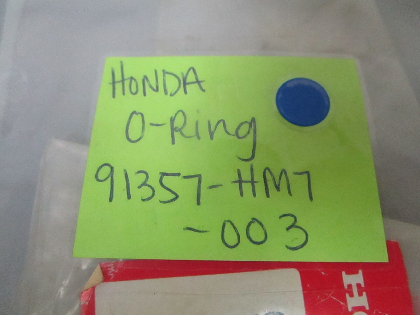 NEW OEM 91357-HM7-003 Honda O-Ring 0720