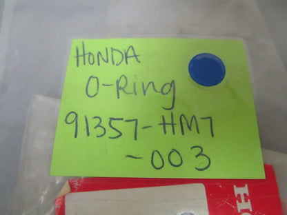 NEW OEM 91357-HM7-003 Honda O-Ring 0720