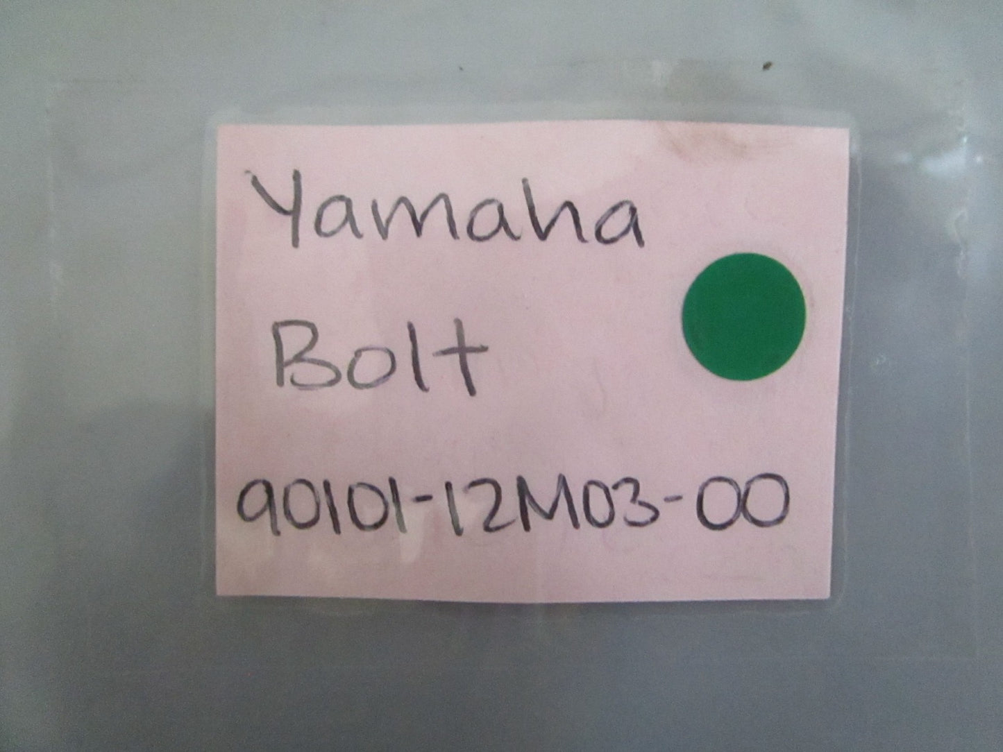 NEW OEM (LOT OF 5) 90101-12M03-00 Yamaha Bolt 0820