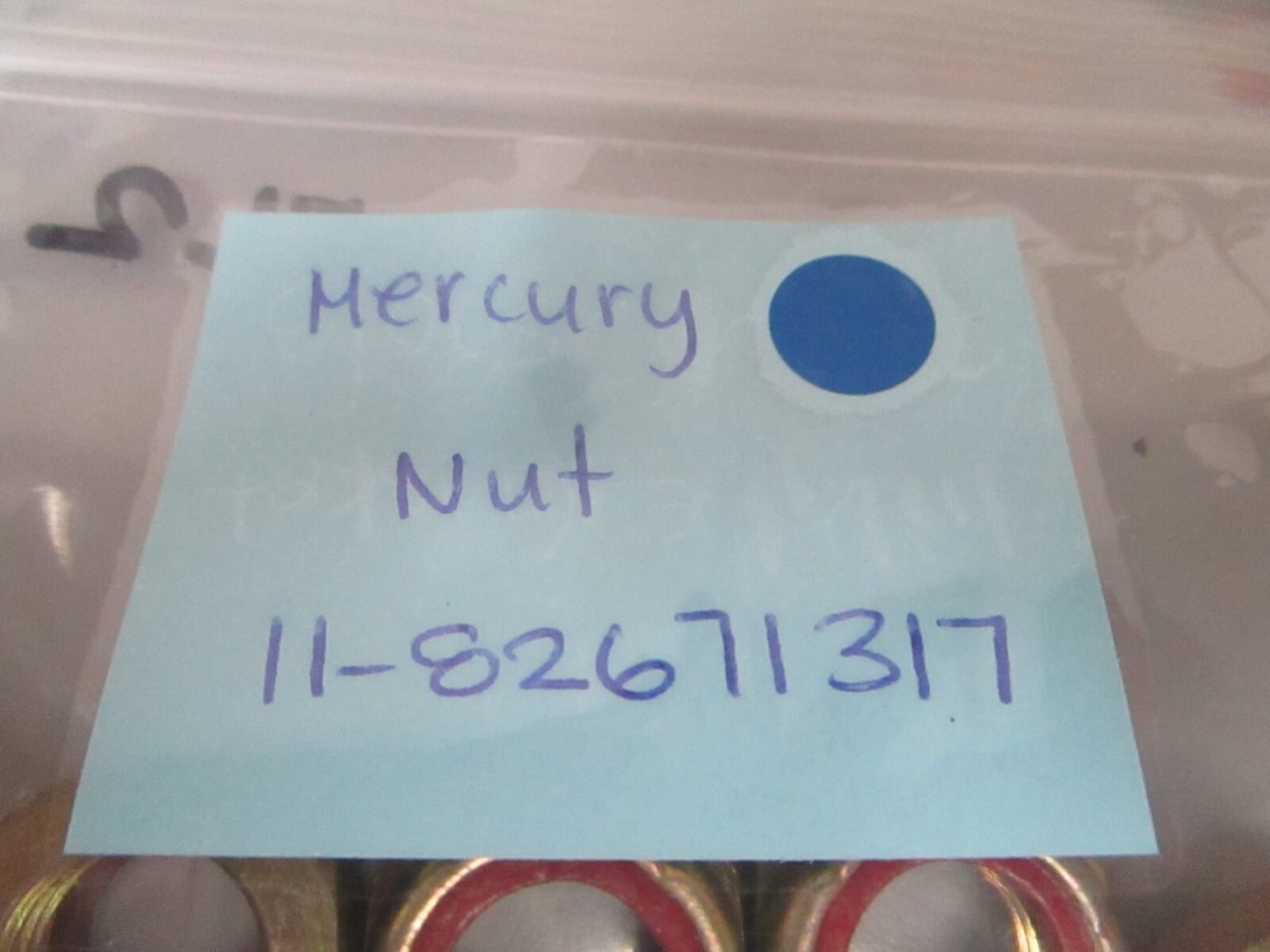 *NEW OEM* (LOT OF 2) 0810 Mercury Quicksilver Nut 11-82671317