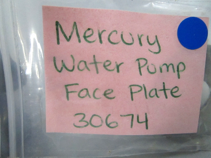 *NEW OEM* (LOT OF 2) 0810 Mercury Quicksilver Water Pump Face Plate 30674