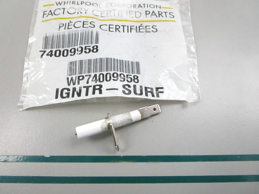 NEW OEM WP74009958 Whirlpool Ignitor 0810