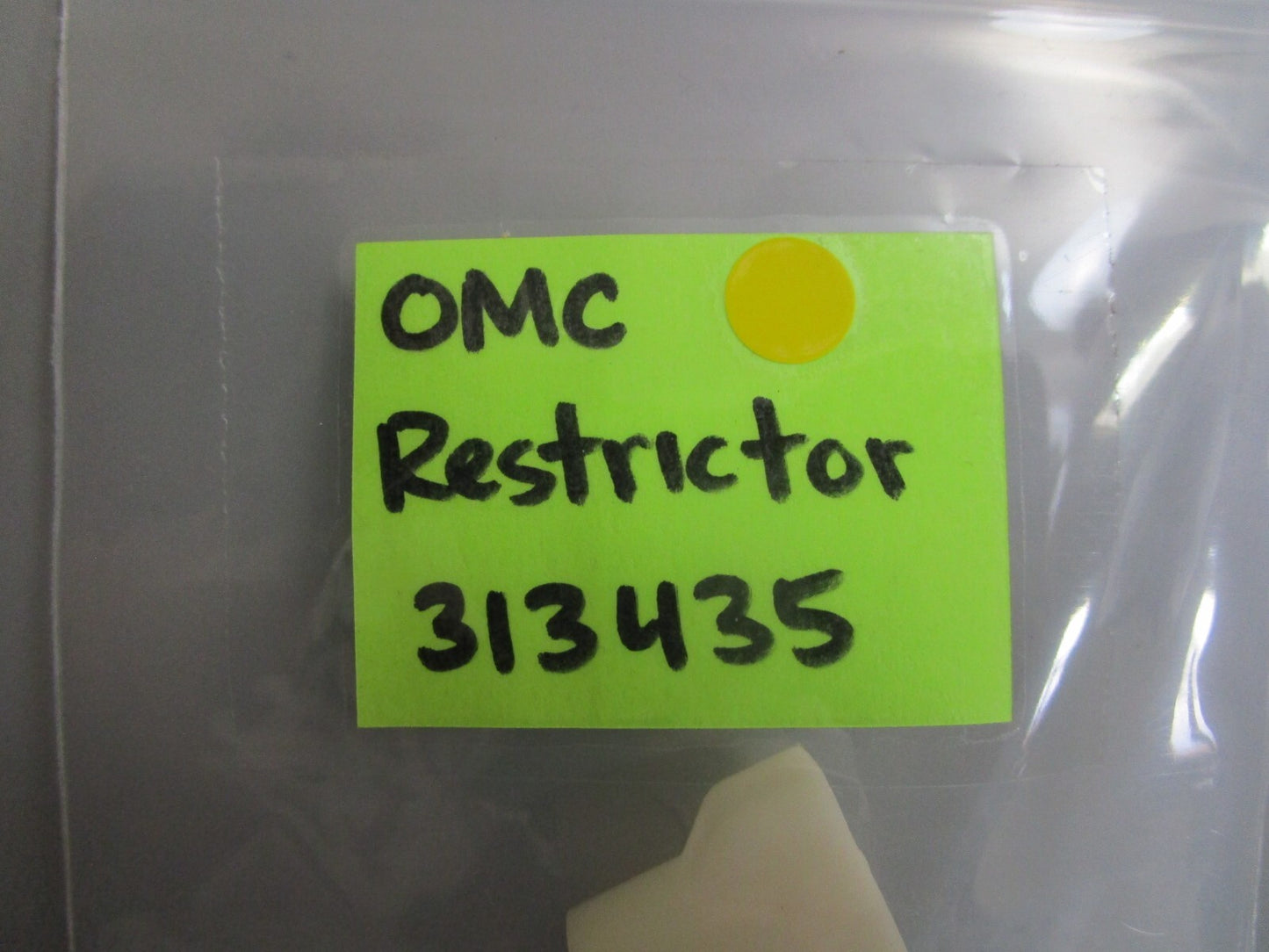 *NEW OEM* 0810 OMC Johnson Evinrude Restrictor 313435 0313435