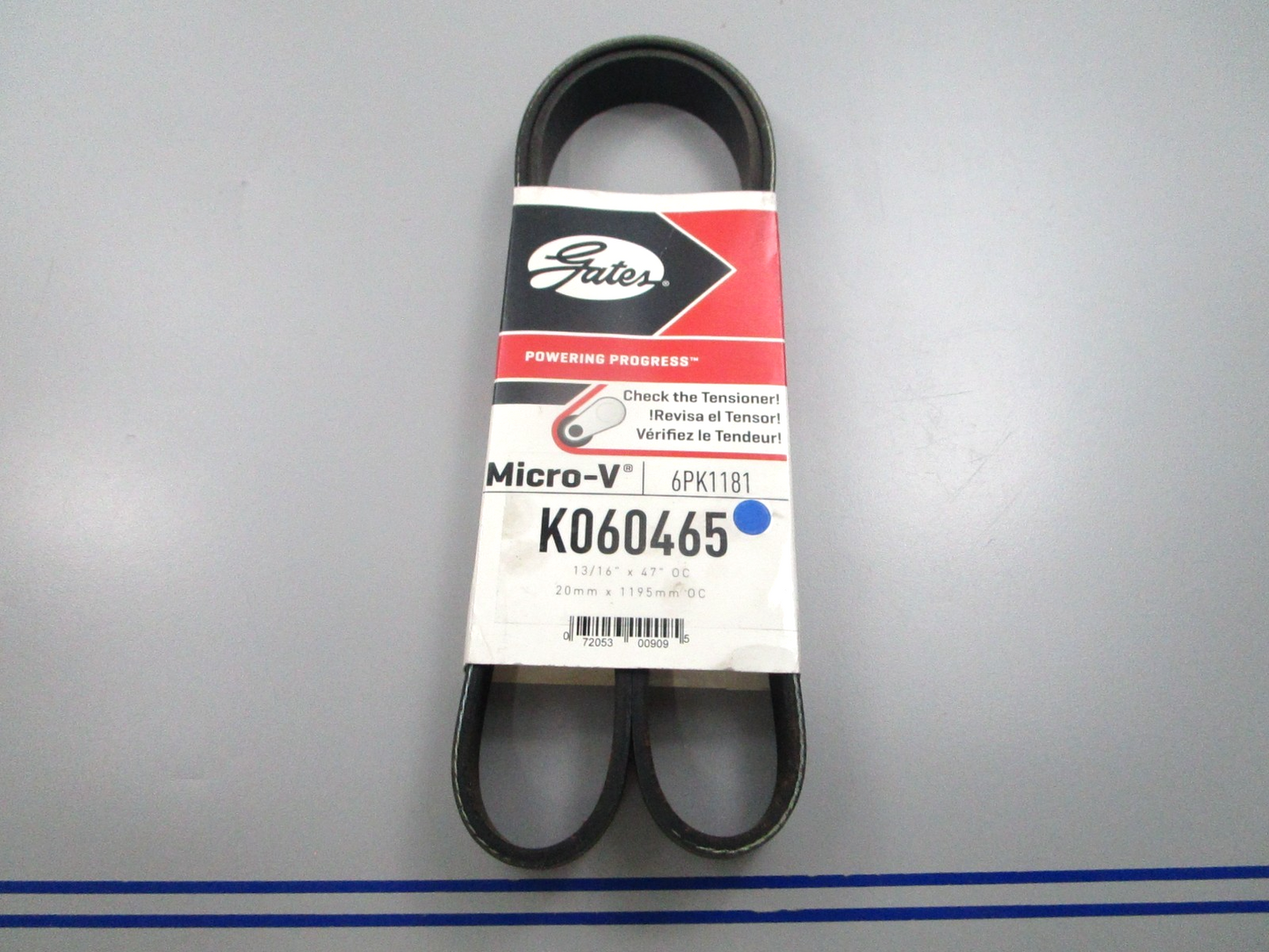 NEW K060465 Gates Micro-V Serpentine Belt 0810