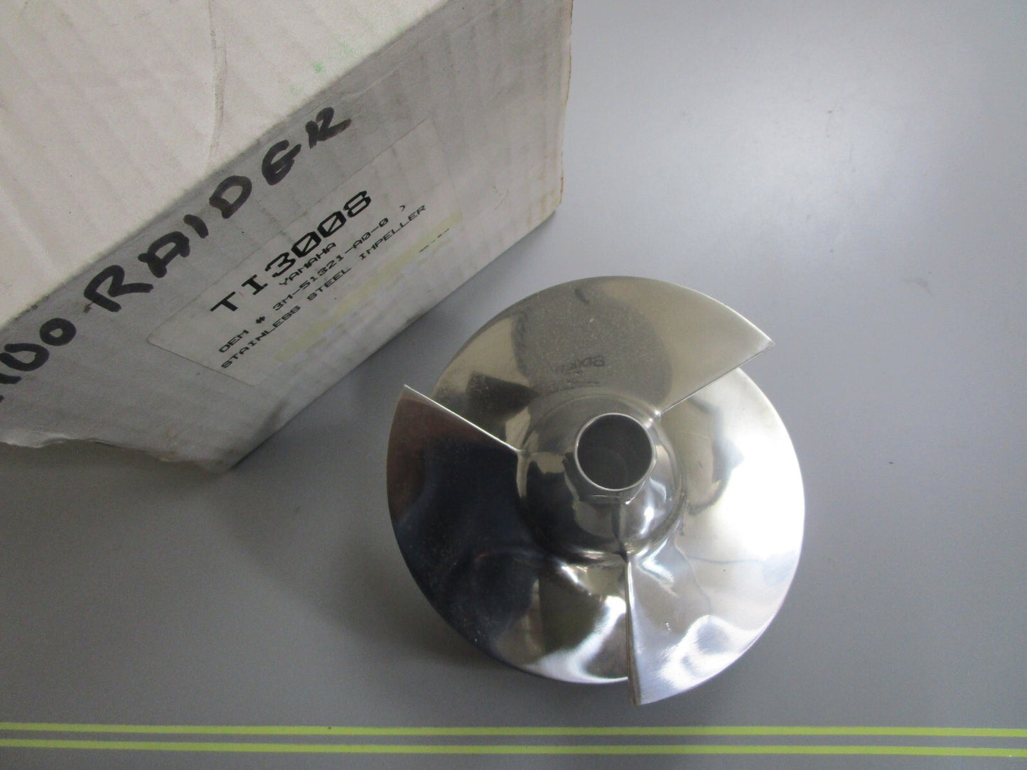 *NEW* 0820 Marine Stainless Steel Impeller TI3008 For Yamaha Raider 1100