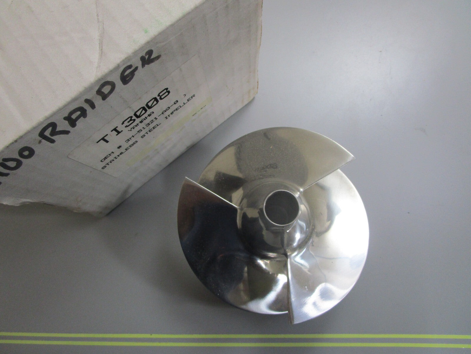 *NEW* 0820 Marine Stainless Steel Impeller TI3008 For Yamaha Raider 1100
