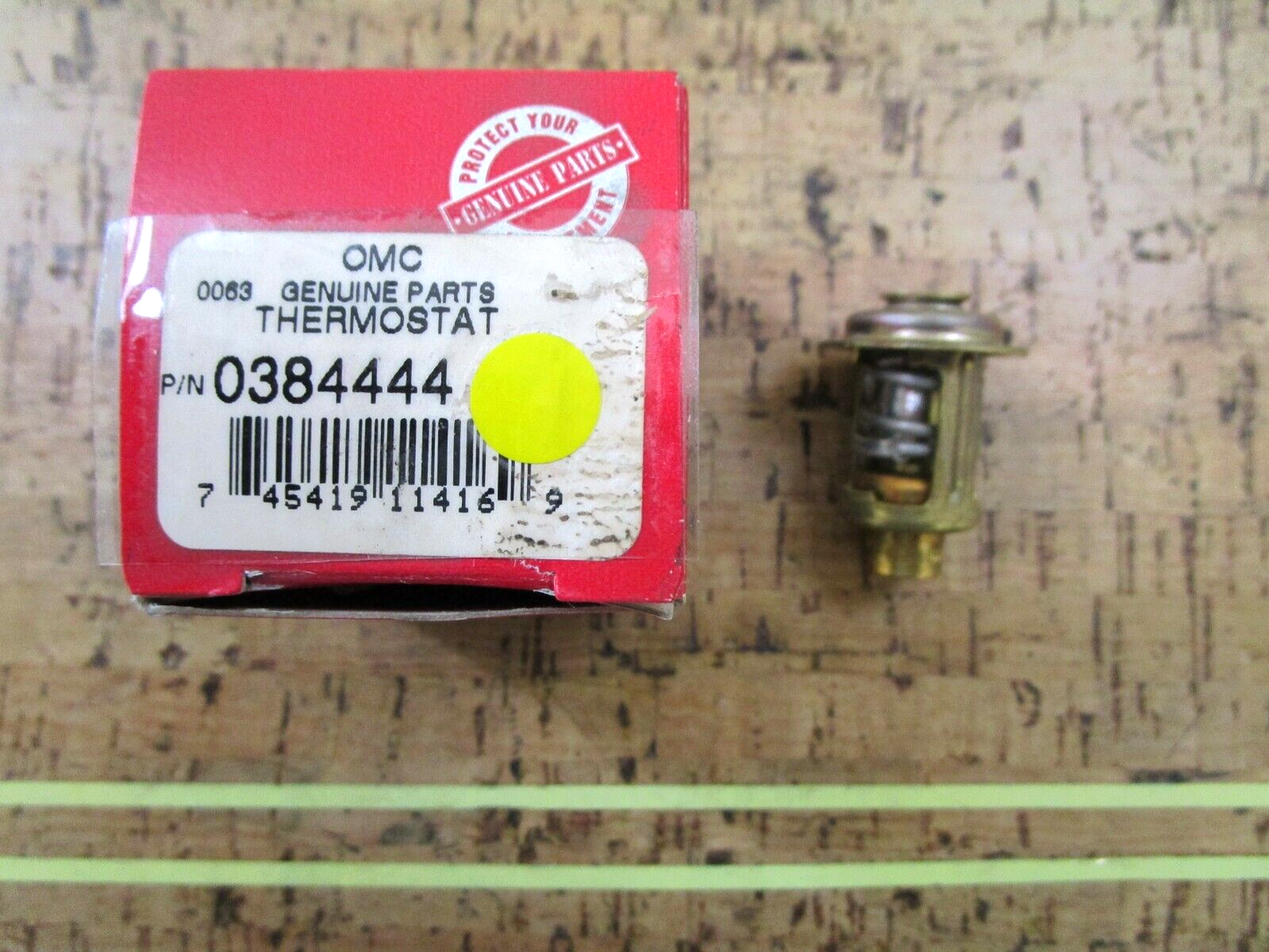 *NEW OEM* 0750 OMC Johnson Evinrude THERMOSTAT 384444 0384444