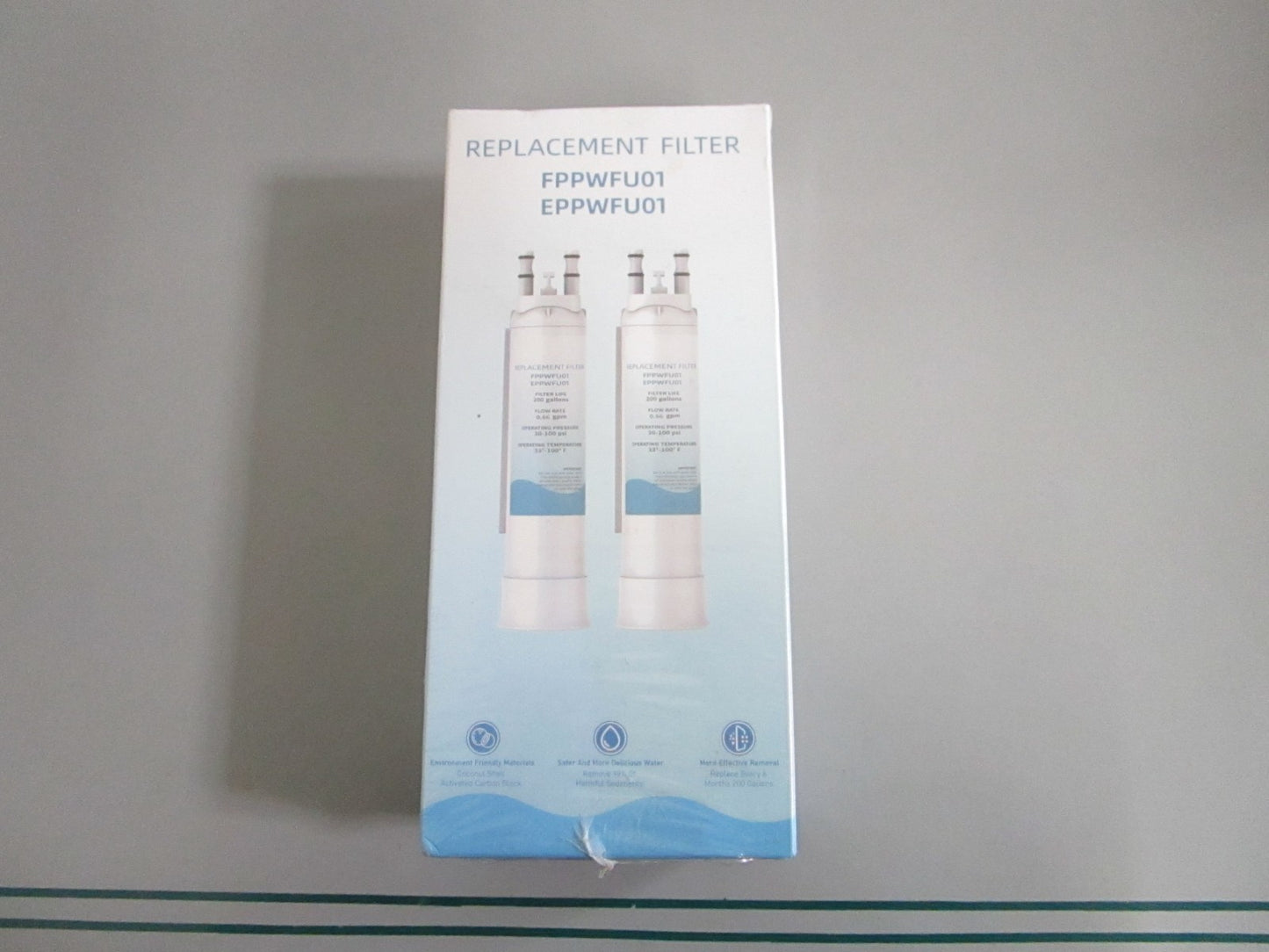 Frigidaire Replacement Water Filter LOT OF 2 FPPWFU01 EPPWFU01 NOS 0820