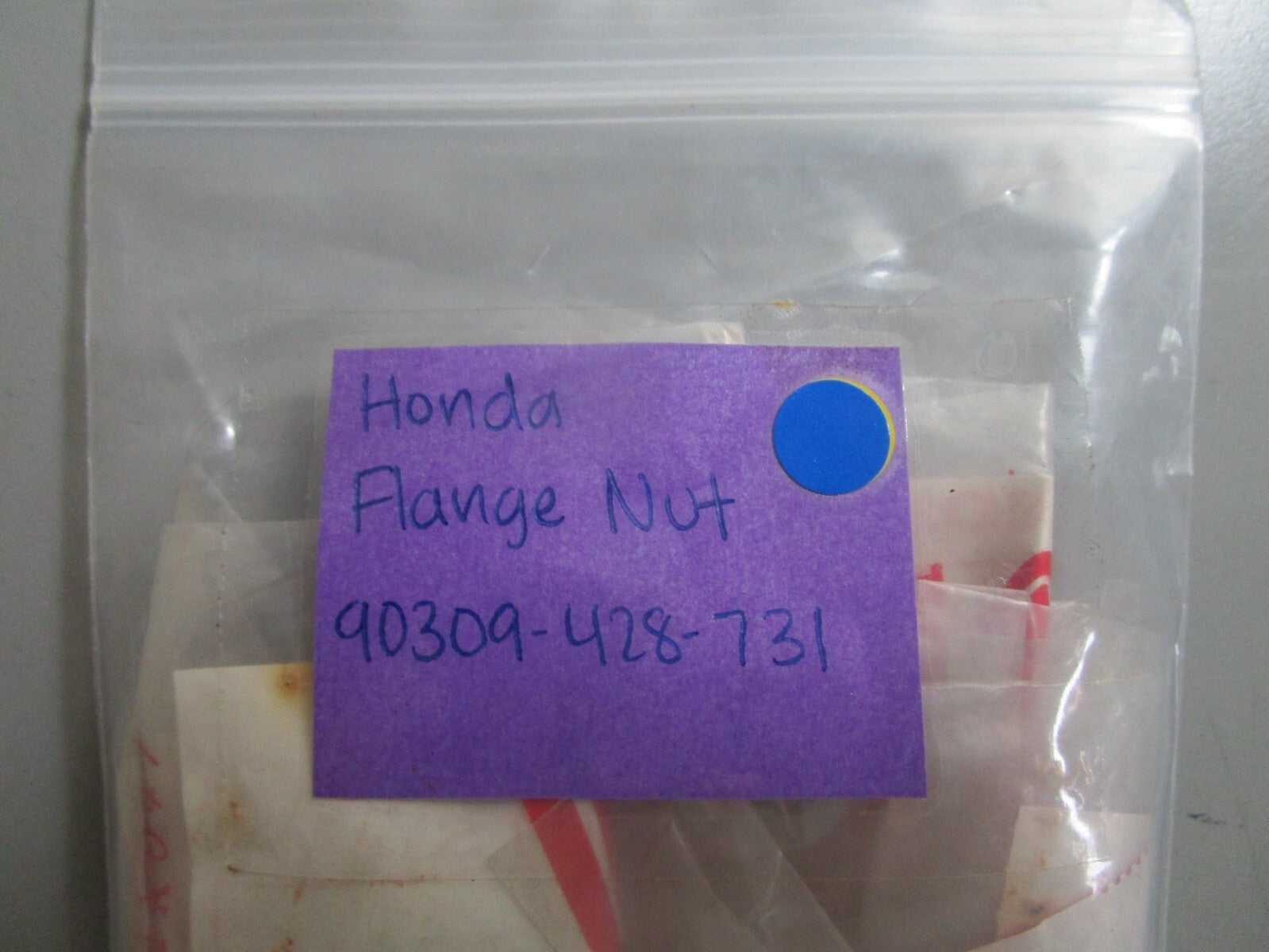 *NEW OEM* (LOT OF 2) 0810 Honda Flange Nut 90309-428-731