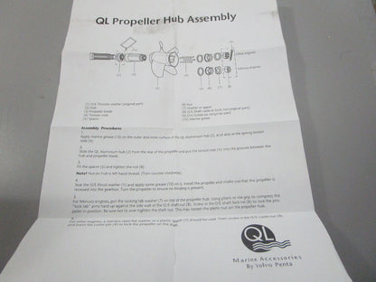 NEW 41102354 For: Evinrude 45-150HP QL Marine Hub Kit 0810