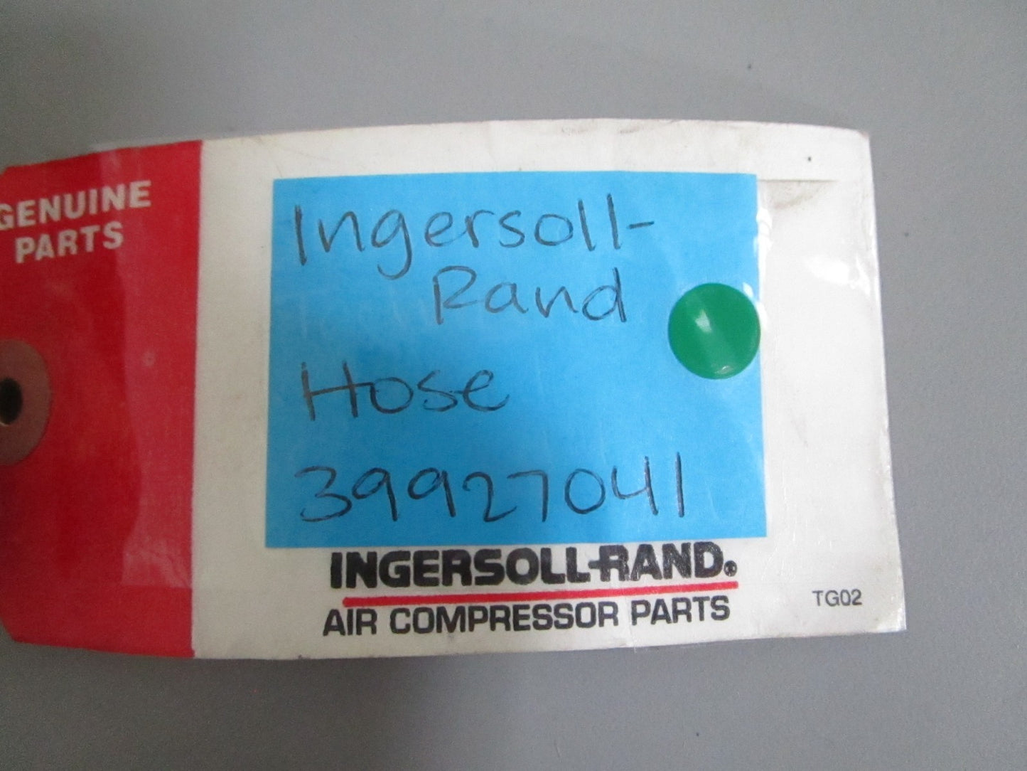 Ingersoll-Rand 39927041 Air Compressor Hose Genuine Factory Part NEW OEM 0820