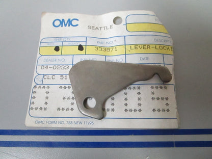 *NEW OEM* 0810 OMC Johnson Evinrude Lever 333871 0333871