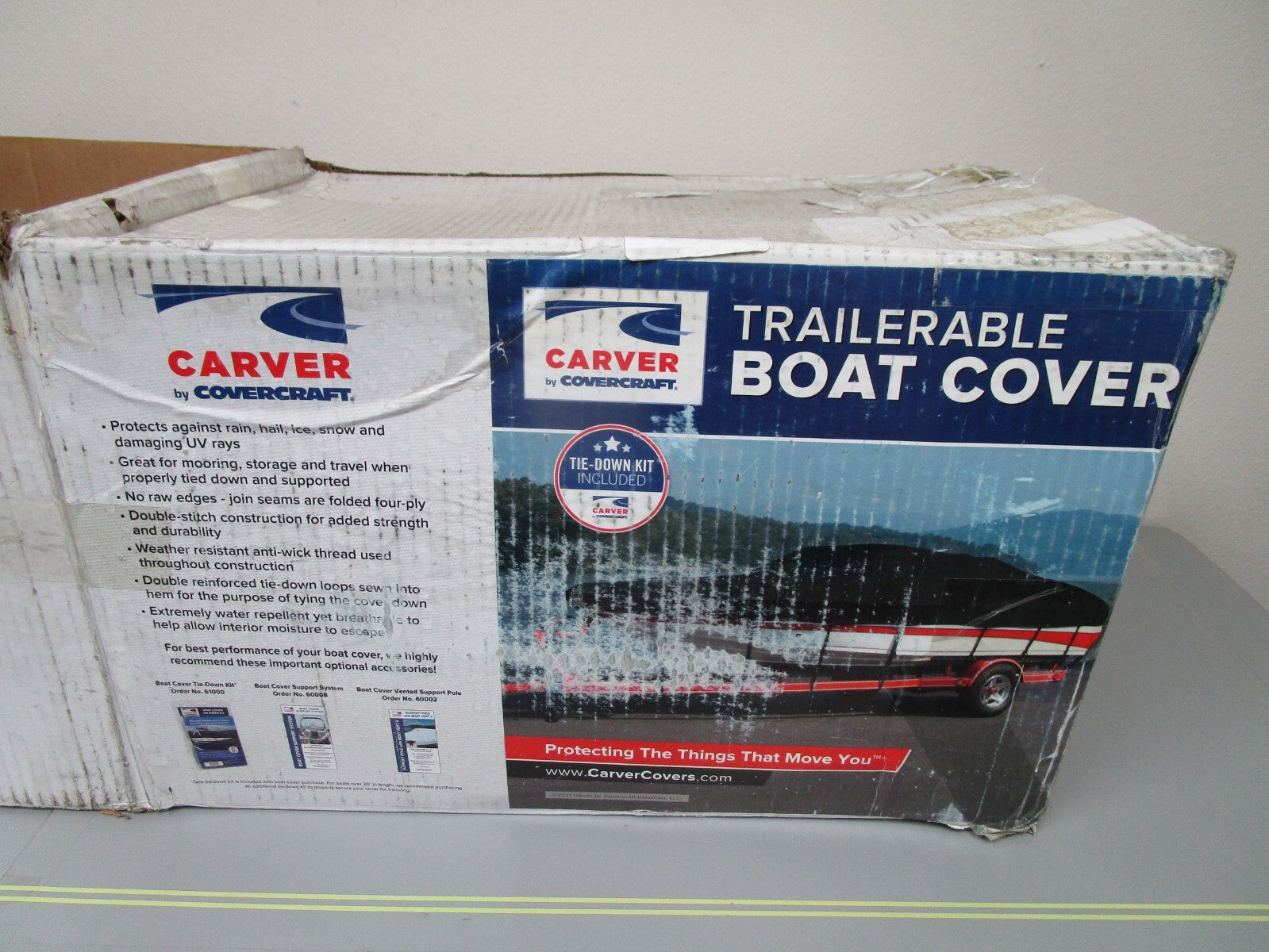 *NEW* 0720 Carver 2016- 2019 Centurion RI217 Boat Cover 14081S-02 14081CR