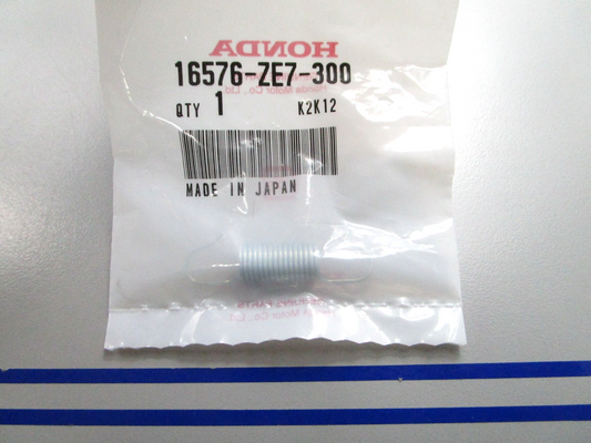 NEW OEM Honda 16576-ZE7-300 Spring 0810