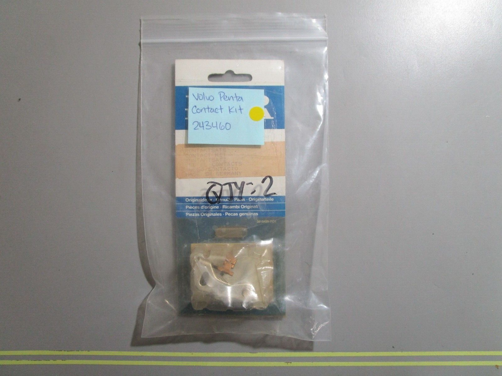 *NEW OEM* 0770 Volvo Penta Contact Kit 243460