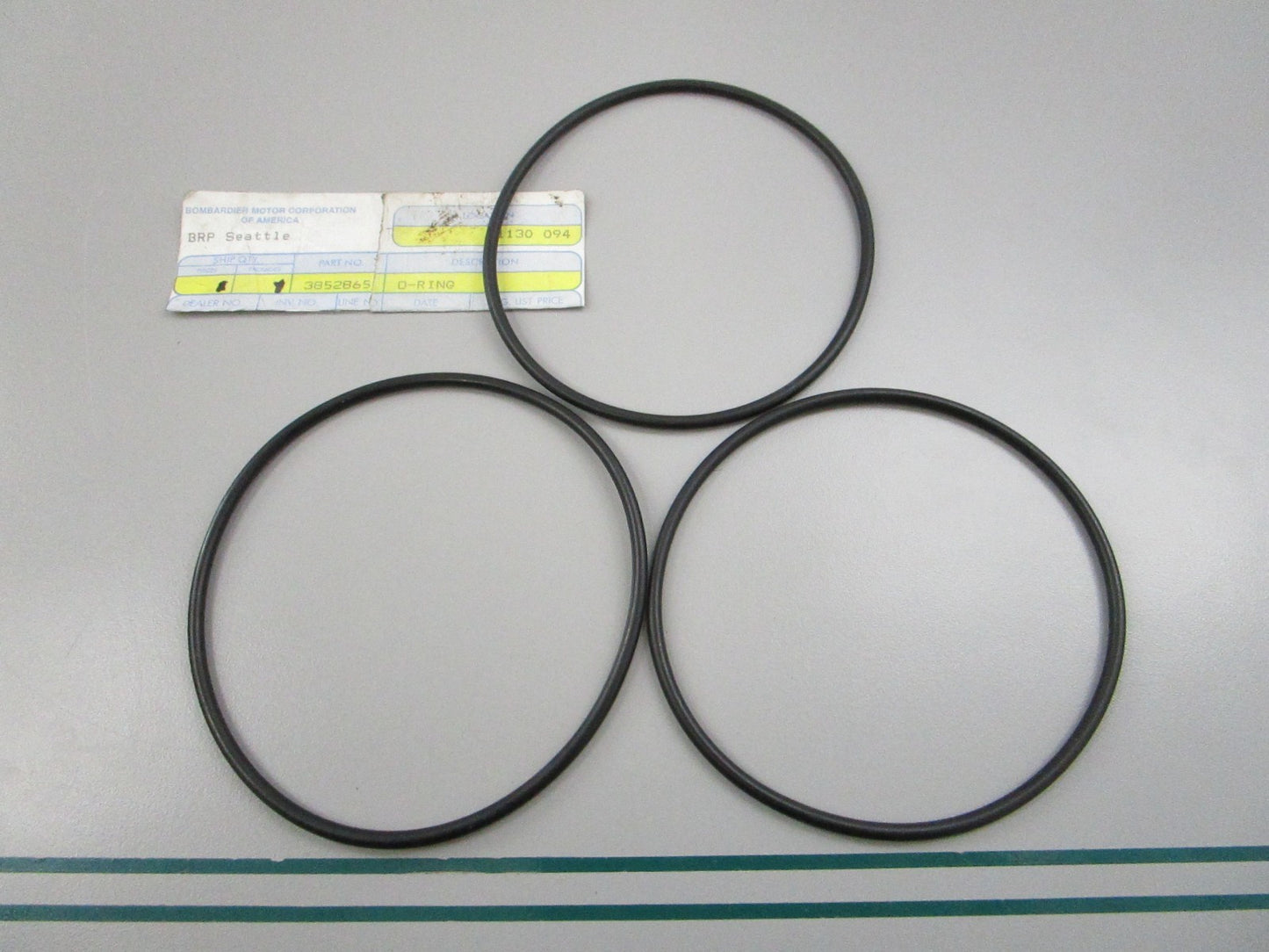 NEW OEM (LOT OF 3) 3852865 OMC Johnson Evinrude O-Ring 0810
