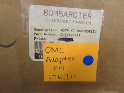 *NEW OEM* 0820 OMC Johsnon Evinrude Adapter Kit 176711 0176711