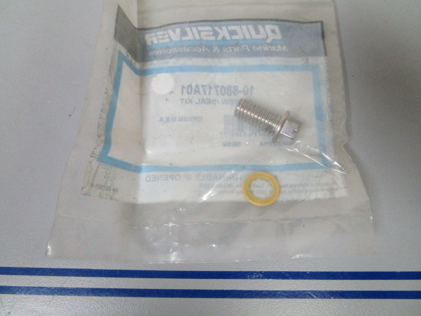 *NEW OEM* 0720 Mercury Quicksilver Screw & Seal Kit 10-880717A01