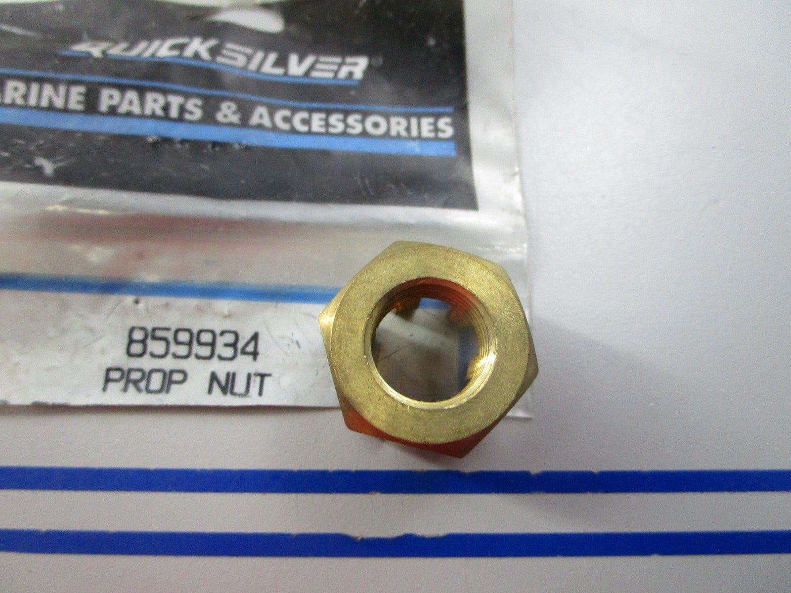 NEW OEM 859934 Mercury Quicksilver Prop Nut 0810