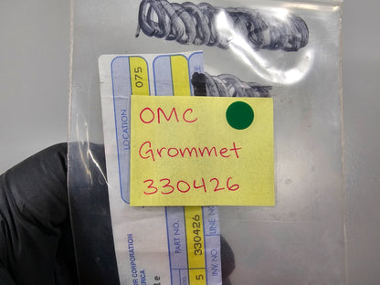 NEW OEM 330426 0330426 OMC Johnson Evinrude Grommet 0810