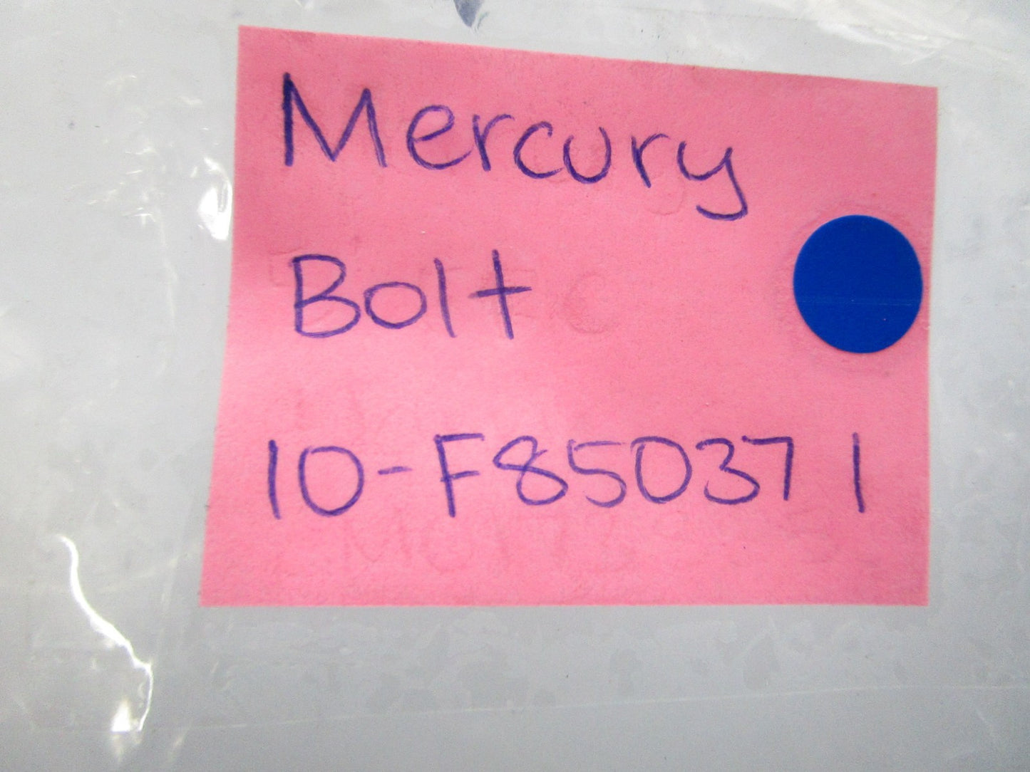 *NEW OEM* 0810 Mercury Quicksilver Bolt 10-F850371