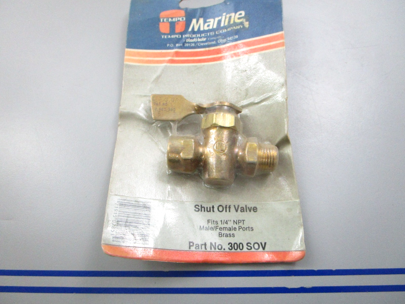 NEW 300SOV Tempo Shut Off Valve 0810